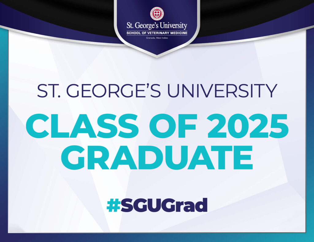 SGU SVM Commencement Sign 1