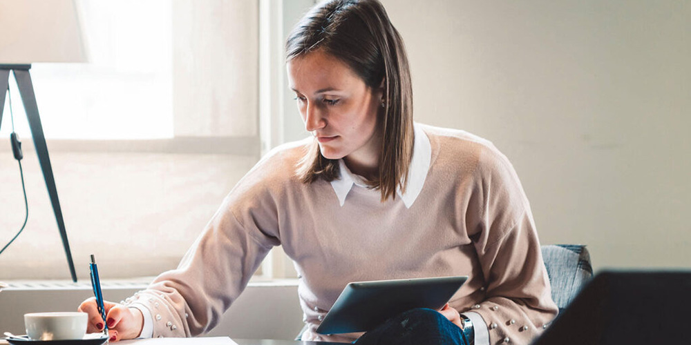 Female student thinking about transferring medical schools