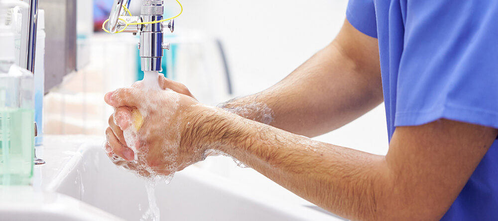 Doctor Washing Hands