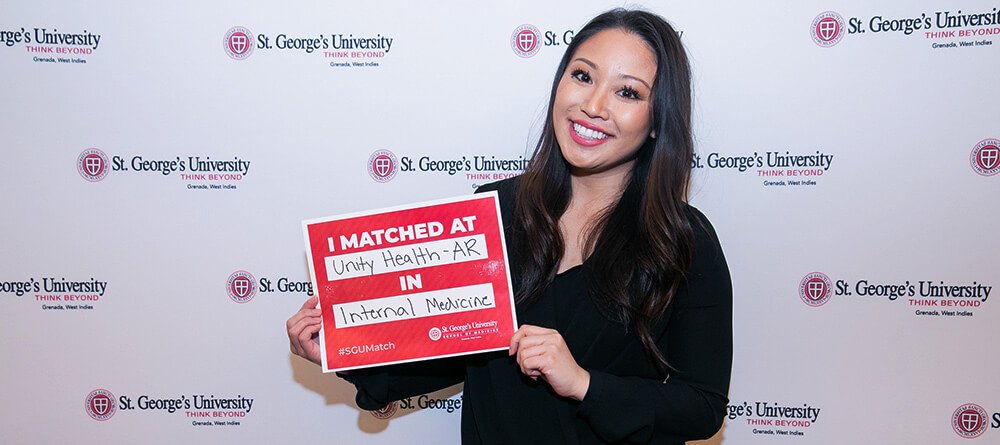 SGU Student Match Day Internal Medicine