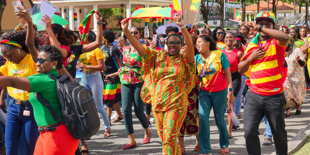 Color Day Celebrating Grenada’s 50th year of independence