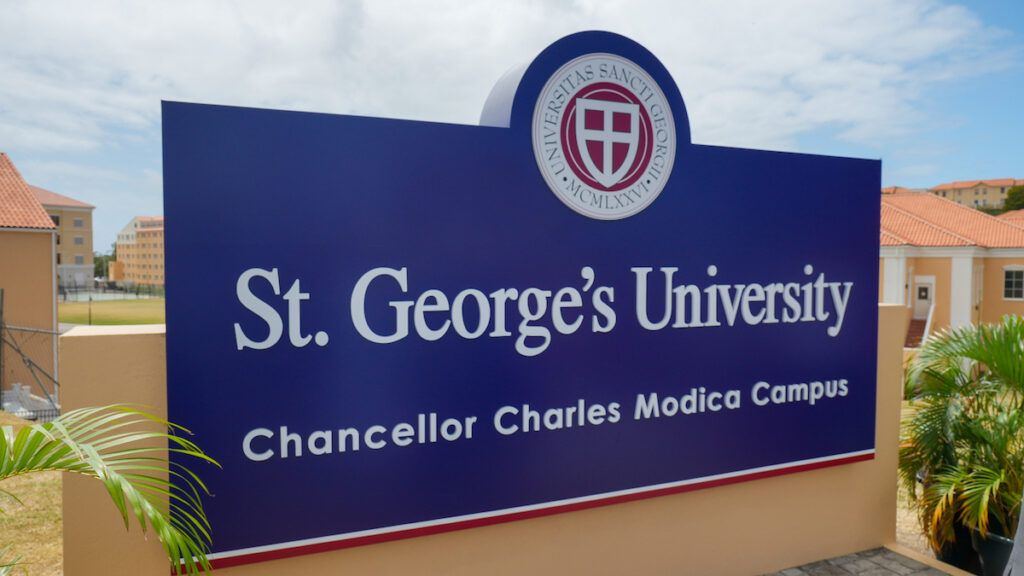 New Chancellor Charles Modica Campus entrance sign