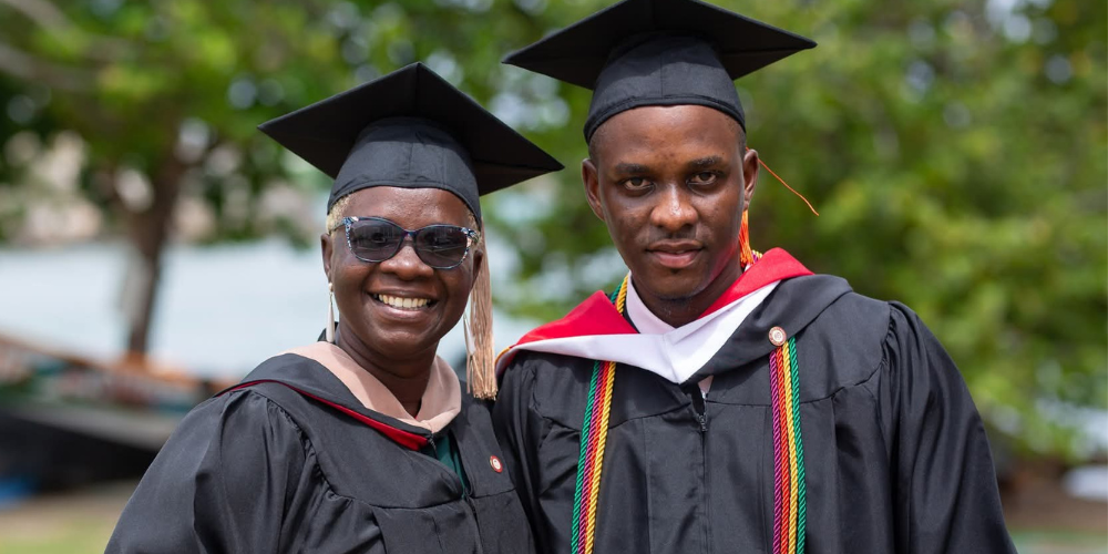 SGS and SAS grads Jenny and Kodi Thomas