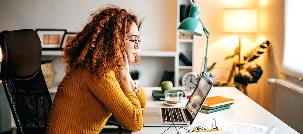 A pre-med student does an MCAT practice exam