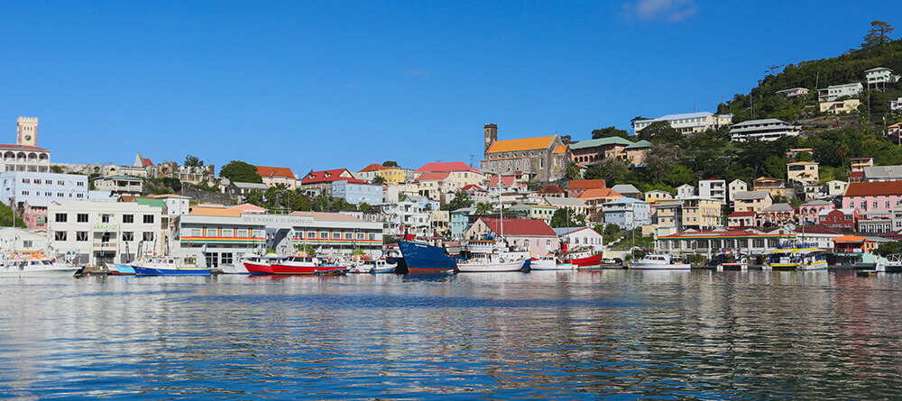 Grenada from the water