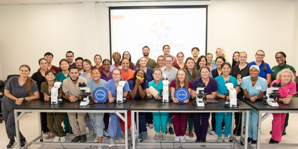 SGU SVM hosts American College of Veterinary Dermatology (ACVD) dermatology outreach clinic