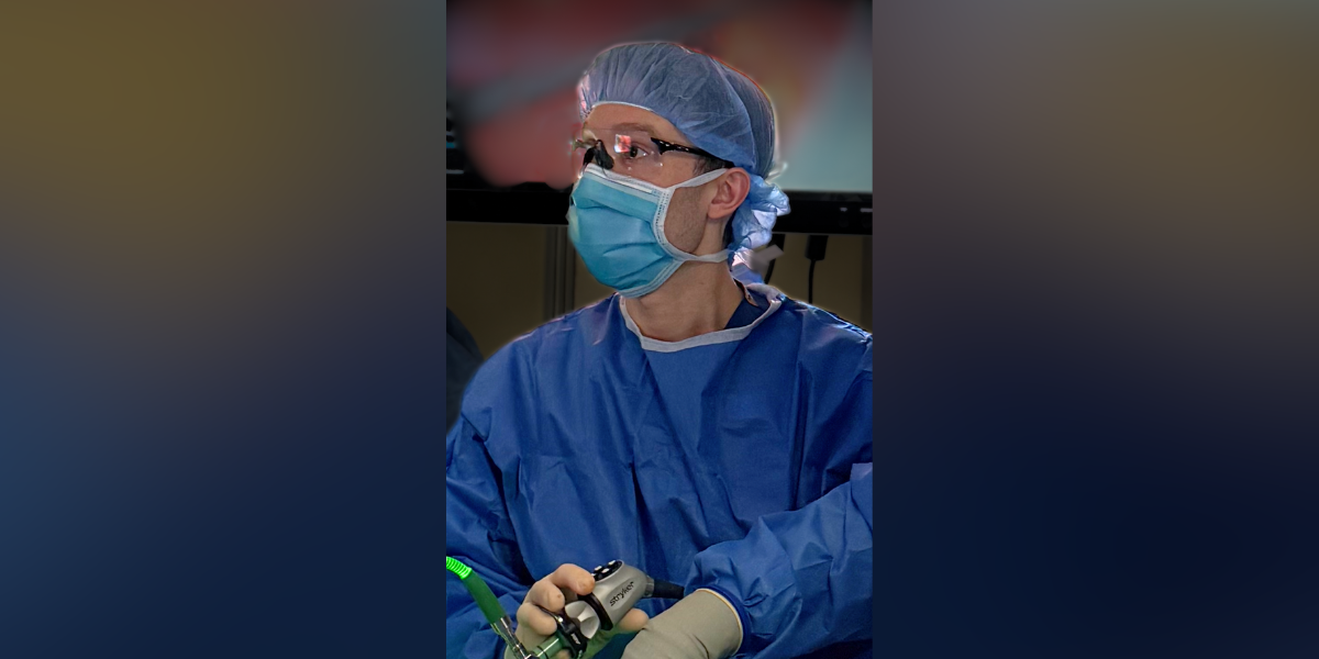 Dr. Marcucci in the operating room