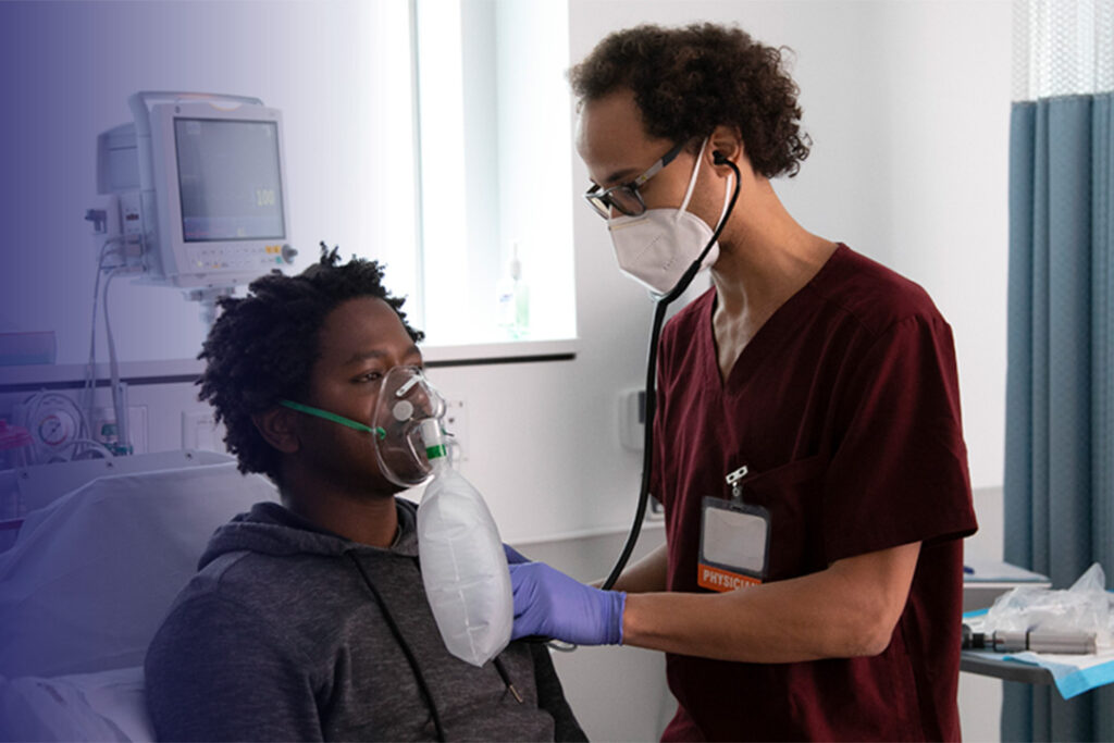 SGU grad with patient