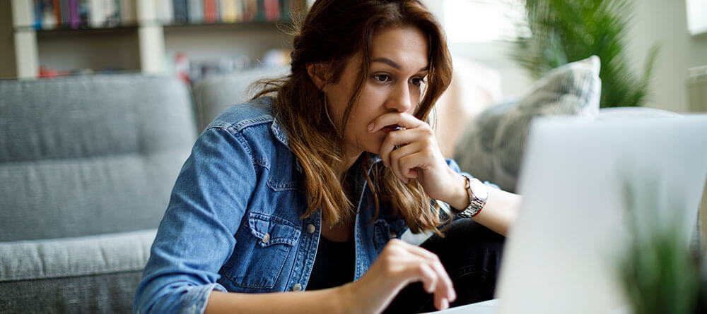 A college student examines their previous MCAT scores