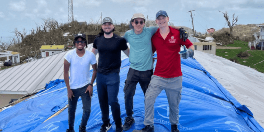 SGU Students and Alumni Give Back After Hurricane Beryl